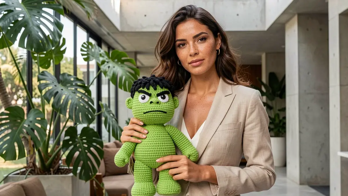 Hulk Amigurumi em Crochê: Passo a Passo + 3 Padrões Grátis