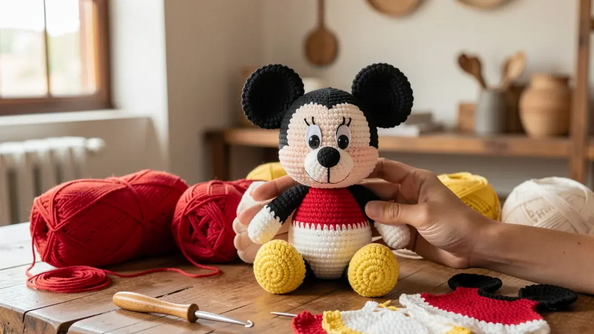 Como Fazer Minnie Amigurumi para Iniciantes: Materiais e Passo a Passo