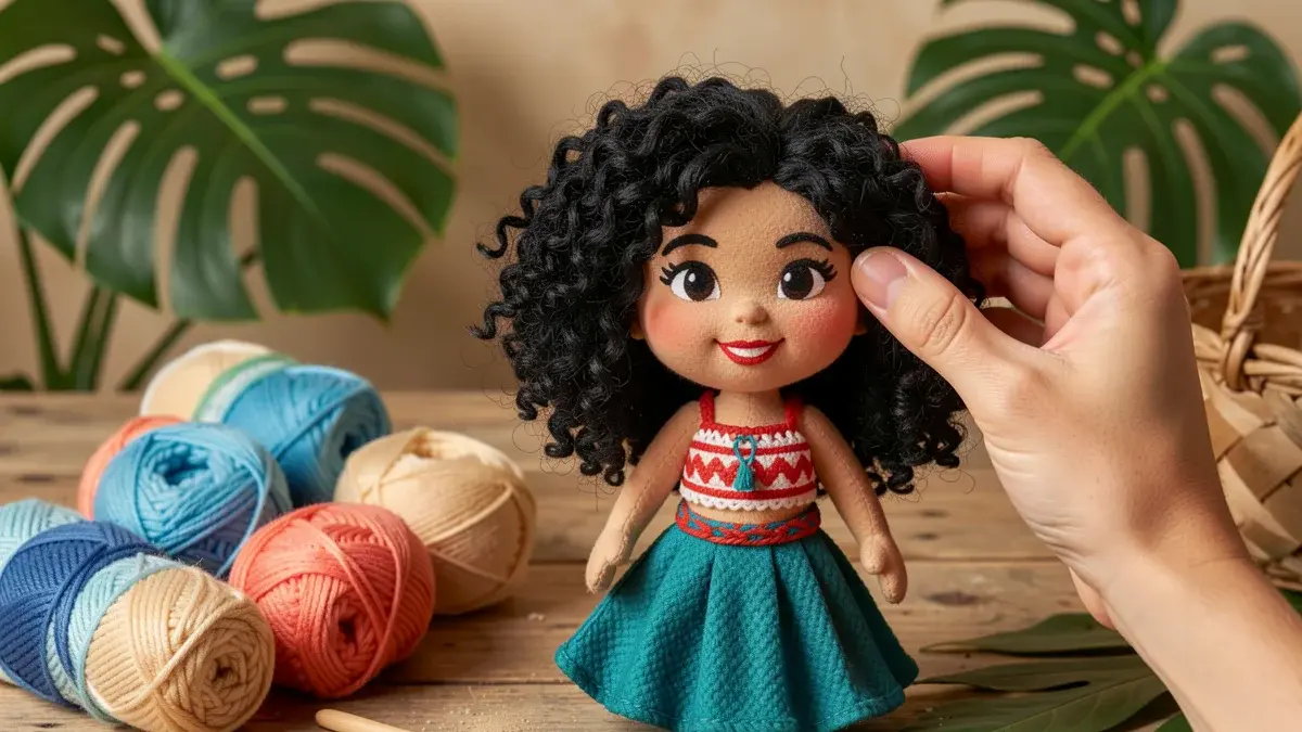 Moana Amigurumi: Receita Completa com Passo a Passo e Dicas