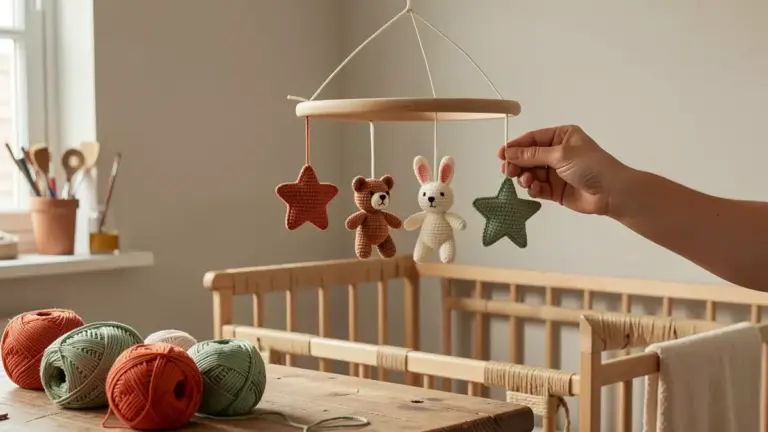 Mobile Amigurumi: Como Fazer um Móbile de Crochê Passo a Passo