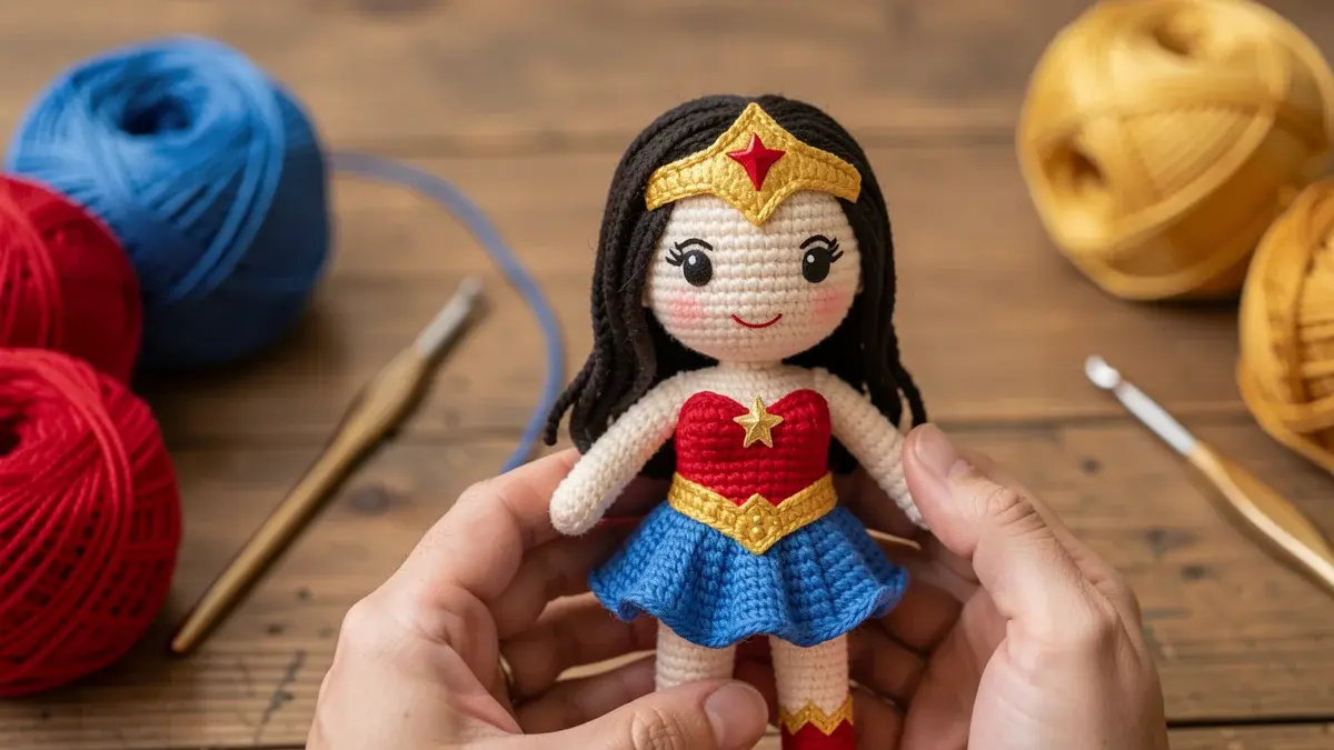 Mulher Maravilha Amigurumi: Como Fazer, Materiais e Inspirações