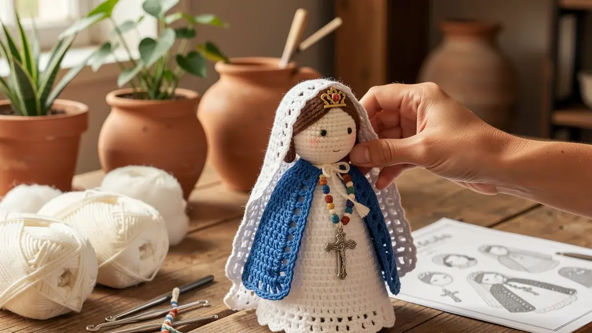Nossa Senhora de Fátima Amigurumi: Receita Completa e Dicas de Acabamento