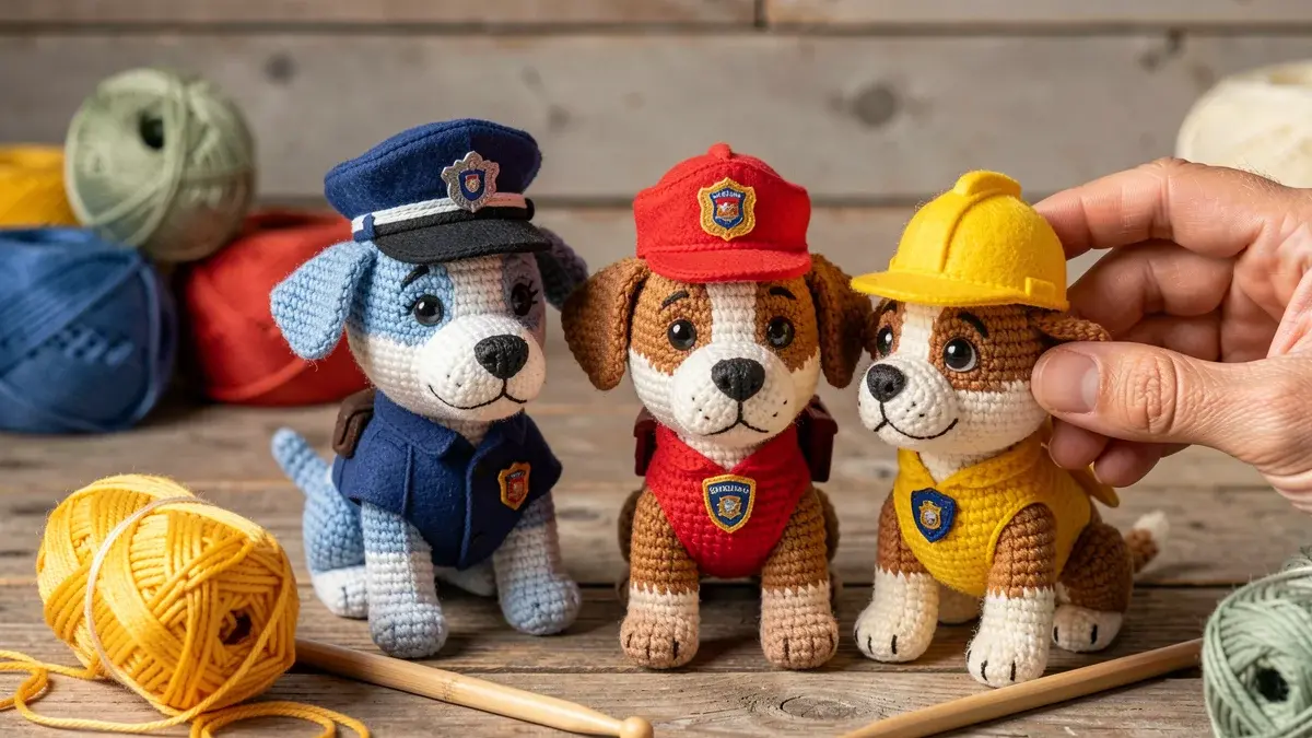 Patrulha Canina Amigurumi: Aprenda a Fazer Passo a Passo no Crochê