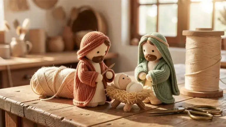 Aprenda a Fazer um Presépio Amigurumi Encantador do Zero